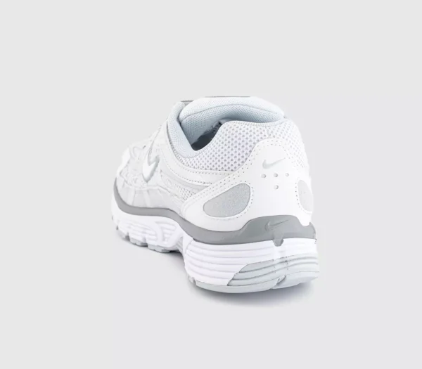Nike P-6000 Trainers  Matalic Summit White White Pure Platinum
